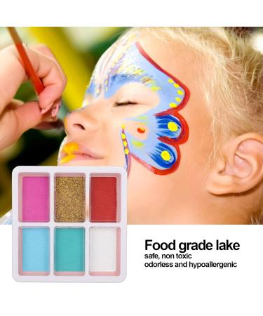 Professional Face & Body Painting Palettes - 6 Color Makeup Set for Kids & Adults - International Shipping - Buy Online on GoSupps.com
