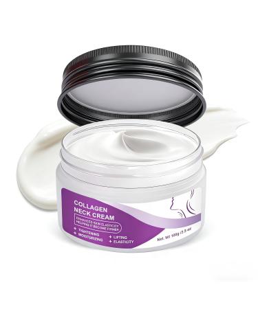 Retinol & Collagen Neck Firming Cream - Visibly Smooths Crepey Neck Skin & Deep Lines Tightens and Lifts for a Hydrated Youthful Look Anti-Aging Face Care Cream for Women & Men 100g