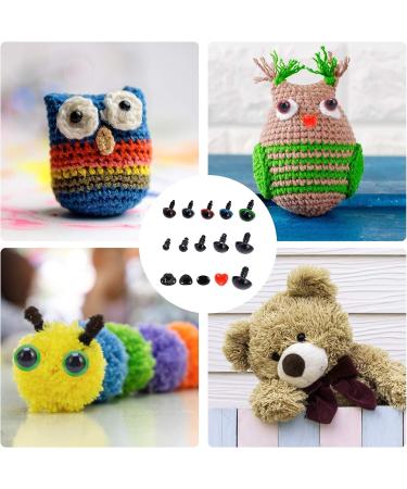 792PCS Colorful Safety Eyes and Noses for Amigurumi Crafts - Multicolored Assortment - Buy Online on GoSupps.com