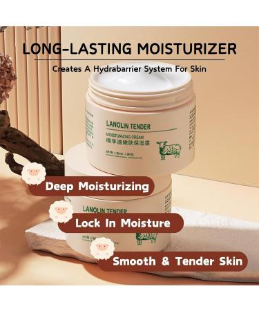 Moisturiser for Dry Skin - Lanolin Body Lotion - Body Lotion Women with Deep Moisture Serum - Body Skin Care for Moisturizing & Repairing - Natural Lanolin Body Oil - Smooth Skin Body Moisturiser - Buy Online on GoSupps.com