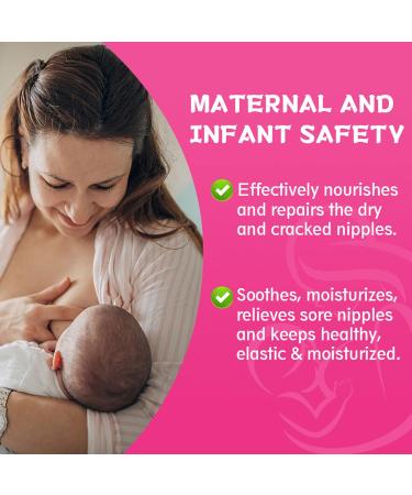 Nipple Moist Cream | Skin Repair & Moisturizing Balm for Sore Cracked Nipples | 0.9 Oz | Ideal for Breastfeeding Moms - Buy Online on GoSupps.com