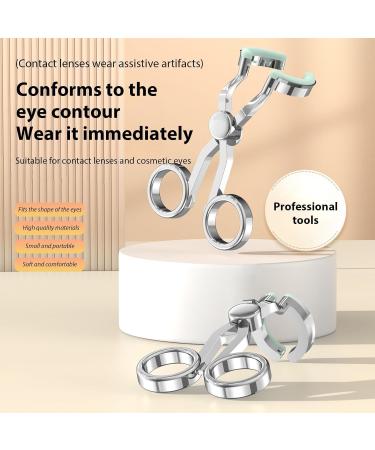 Contact Lens Tool Set with Inserter, Remover, and Applicator Tweezers - Soft Lenses Clips for Easy Insertion & Removal | Includes Keychain - Buy Online on GoSupps.com