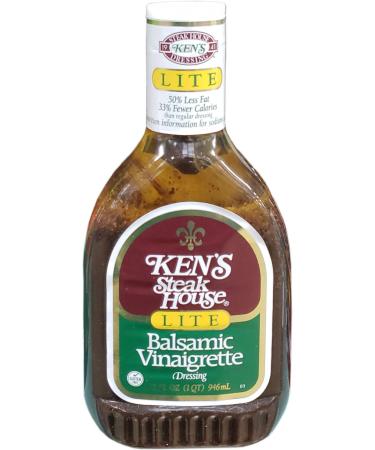 Ken's Lite Balsamic Dressing, 32 Ounce - Buy Online on GoSupps.com