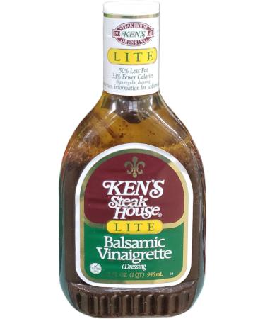 Ken's Lite Balsamic Dressing, 32 Ounce