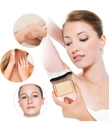 Self Tanner Brush Body Makeup Brush for Flawless Leg Makeup Sunscreen Brush Applicator- Kabuki Brush for Body Foundation Brush Makeup Brush for Face(Rose Gold) - Buy Online on GoSupps.com