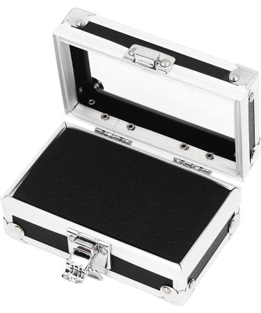 Nail Drill Bits Holder Durable Nail Drill Bits Container Multi Hole Dustproof for Technician for Salon (Black) - Buy Online on GoSupps.com