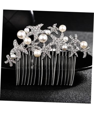 DOITOOL Comb for Bridal Crystal Rhinestones Rhinestone Hair Comb Wedding Hair Comb Rhinestone Comb Hair Combs for Women Bride Comb Crystal Hair Women's Accessories Artificial - Buy Online on GoSupps.com