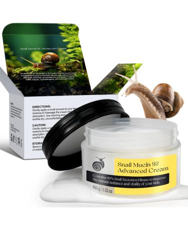 Generisch 92% Snail Mucin Repair Cream - Skin Care - Anti-Aging Moisturizing Cream - Daily Facial Repair - Deep Hydration - Nourishes the Skin - Mucin - Repair Cream