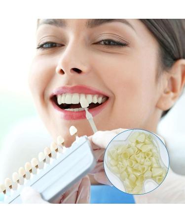 Skhaovs 100-Piece Temporary Tooth Crown Denture Set - Provisional Dental Repair for Front & Molar Teeth - Buy Online on GoSupps.com