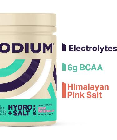 Podium Nutrition Sour Watermelon BCAA Powder - 30 Servings, Electrolytes for Hydration and Recovery - Buy Online on GoSupps.com