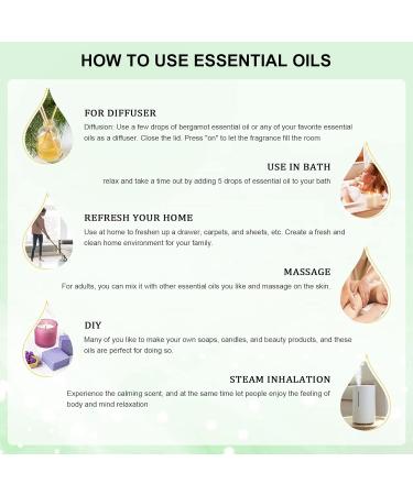Peppermint essential oil (4 oz/118 ml) Pure Essential Oil - with Glass Dropper Great for Aromatherapy Diffuser Candle Making - Buy Online on GoSupps.com
