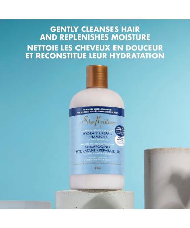 Shea Moisture Manuka Honey & Yogurt Hydrate & Repair Sulfate-Free Shampoo for Damaged Wavy & Curly hair with Mafura & Baobab Oils 384 ml - Buy Online on GoSupps.com