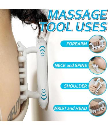 Manual Fascia Blaster for Pain Relief & Improved Blood Circulation - Cellulite Massager & Gua Sha Tool for Neck Legs & Full Body - Buy Online on GoSupps.com