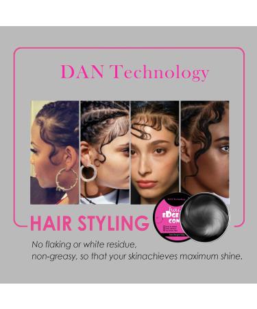DAN Technology Edge Control Gel - Strong Hold & Baby Hair Styling for 4C Black Hair | 48 Hour Stay | International Shipping Available - Buy Online on GoSupps.com