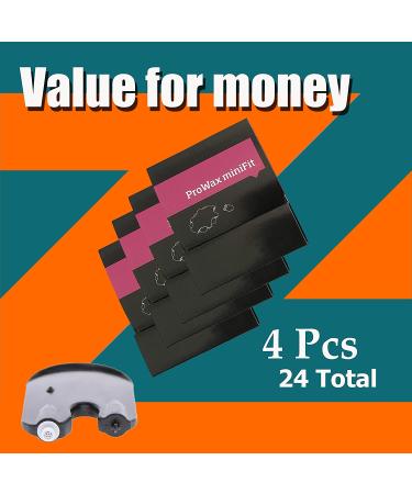 ProWax miniFit Hearing Aid Wax Guard Filters - Pack of 4 | Replacement Cleaning Kit for Oticon Accessories - Buy Online on GoSupps.com