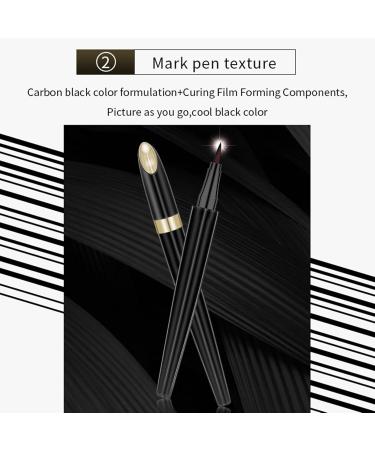 Waterproof Eyeliner | Longwearing Eye Pencil - Ultra Fine Tip No-Skip Liquid Eye Liners For Women Waterproof Long Lasting Quick Dry Eyeliner For Eye & Lip Liner Aezon Eyeliner Coffee Color 1g - Buy Online on GoSupps.com