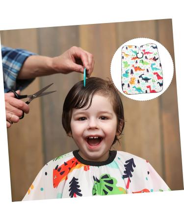 POPETPOP Children's Barber Cloth Kids Hair Apron Kids Haircut Cape Toddler Hair Barber Cape Salon Capes for Clients Kids Hairdressing Apron Barber Gowns Fabric Baby Cartoon Hair Receiver - Buy Online on GoSupps.com