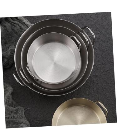 Zerodeko 2pcs Sauce Dish Steel Dipping Plates Pistachio Bowl Serving Bowls for Entertaining Spice Containers Metal Sauce Kimchi Container Dipping Bowls Binaural Stainless Steel re-usable 8X8CMx2pcs Silverx2pcs - Buy Online on GoSupps.com