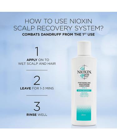 Nioxin Scalp Recovery Step 2 Moisturizing Conditioner 33.8 oz - Anti-Dandruff Formula with Pyrithione Zinc - Buy Online on GoSupps.com