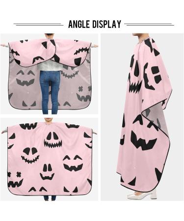 Kigai Happy Halloween Barber Cape - Waterproof Adjustable Hair Cutting Cape for Men & Women | Professional Salon Hairdressing Cape - Buy Online on GoSupps.com