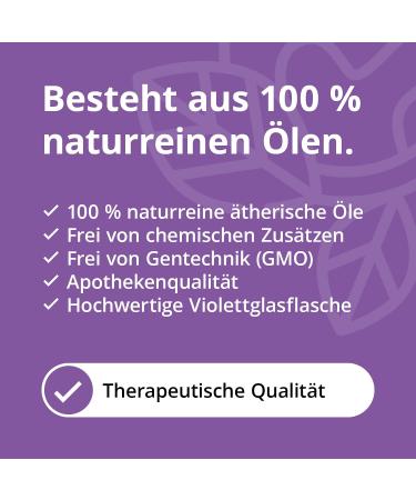 Casida Clear Thoughts Essential Oils 5ml - Lavender Peppermint & Rosemary - Enhance Clarity & Combat Brain Fog - International Shipping Available - Buy Online on GoSupps.com