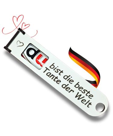 You are the best aunt in the world - Original DUPLO chocolate bar gift box with banknote compartment to personalize (aunt) - Buy Online on GoSupps.com