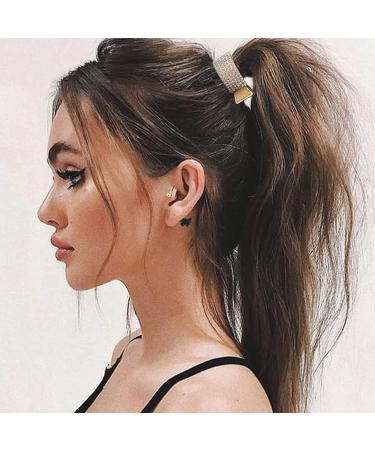 FRDTLUTHW Medium Hair Claw Clips - 1.4 Inch Metal Hair Clips for High Ponytail - 3 Pack Gold Color Hair Clips for Thick Long Hair - Buy Online on GoSupps.com