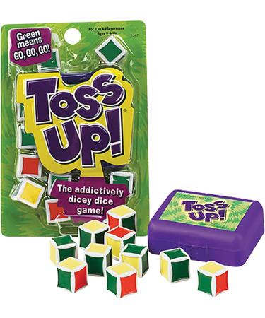 Toss Up Dice Game - Addictively Dicey Fun for Ages 8+ | Roll and Win Big | 7.5 x 5 x 1.5 inches - Buy Online on GoSupps.com