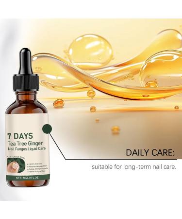 Nbzsmlkn Nature 7Days Treetea Ginger Nail 7Day Nail Repair & Strengthener 7 Days Ginger Nail Growth Serum & Cuticle Care Ginger Cuticle Oil 3 pieces - Buy Online on GoSupps.com