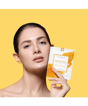 Foreo Manuka Honey 3-Pack for Dry Skin - Anti-Aging Nourishing & Vegan | Compatible with UFO Devices - Buy Online on GoSupps.com