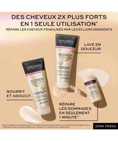  John Frieda John Frieda Blond+ Repair System Bond Building Shampoo 250ml - Buy Online on GoSupps.com