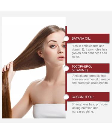 Batana - Masque capillaire l'huile de batana - 100 g - Huile naturelle de croissance des cheveux - Pour la croissance et la r paration du cuir chevelu et de l'huile capillaire - R pare les cheveux - Buy Online on GoSupps.com