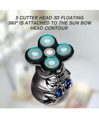 Largner Electric Head Shaver for Bald Men - Waterproof Rechargeable Razor with Grooming Kit - Buy Online on GoSupps.com