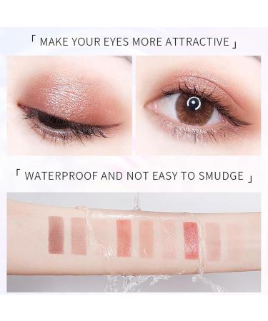 matte glitter makeup - matte glitter makeup - eye makeup 9 colors long lasting natural colors make up eye shadows at Pw tools - Buy Online on GoSupps.com