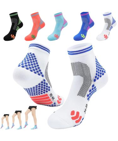 OIMTUE HIGHERSOCKS 2023 Far Infrared Schorl Titanium Ion Heightening Booster Socks Micro Titanium Height Booster Socks (Large White)