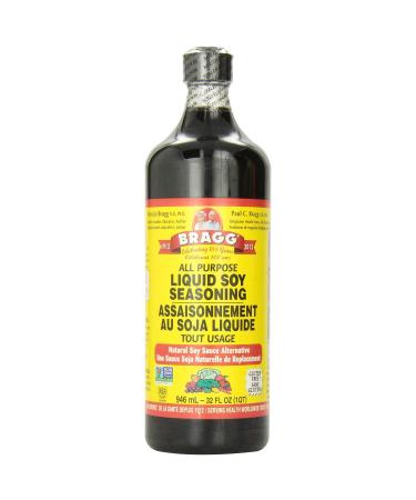Bragg Liquid Aminos, All Purpose Seasoning, 32 fl oz - Buy Online on GoSupps.com