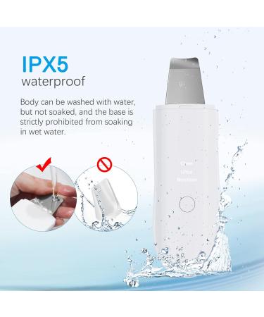 LESENBEAUTY Face Scrubber & Blackhead Remover Tools - Wireless Charging  Waterproof (White Silver) - Buy Online on GoSupps.com