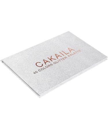 2 Eyeshadow Pallets | Eye Shadow with Different 40colors | Eyeshadow Palette White Silver Colorful Sparkly Eye Makeup Eyeshadow for Women 2 Pcs a - Buy Online on GoSupps.com