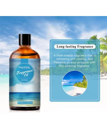 PHATOIL Sea Breeze Fragrance Oil 100ml - Aromatherapy & DIY Scented Products - Buy Online on GoSupps.com