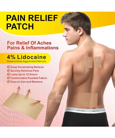 18PCS Pain Relief Heat Patches-with 3 Different Patch Sizes-Targeted Pain Relief up to 12h-High Elastic Stretchable Arthritis Back Shoulder Neck Knee Patches-Adhesive Heat Pads Plaster 18PC-3Types Heat Patches - Buy Online on GoSupps.com