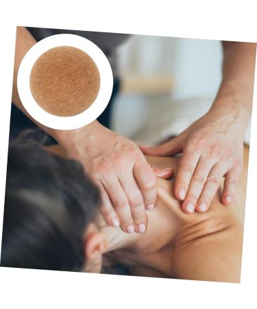 Beavorty 2-in-1 Cork Yoga Ball & Massage Device - Ideal for Body Massage Fascia Roller and Fitness Aid - Buy Online on GoSupps.com