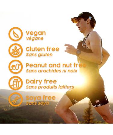 Krono Nutrition Sport Hydration drink mix Energy & Electrolytes powder for Sports Performance - Vegan Gluten Free Organic 40 servings (40 servings (1kg) Peach) Peach 1 kg (Pack of 1) - Buy Online on GoSupps.com