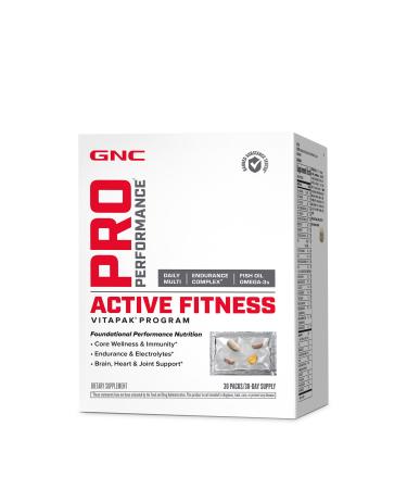 GNC Pro Performance Active Fitness Vitapak Program | 30 Servings