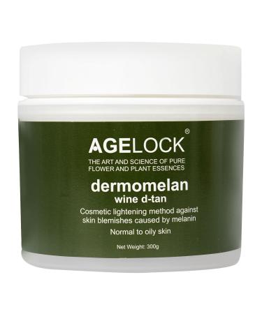Agelock Dermomelan Wine D-Tan - Skin Whitening & Brightening Cream (300g) | International Shipping - Buy Online on GoSupps.com