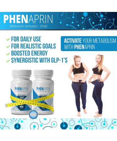 PhenAprin Diet Pills (Pack of 2) - Powerful Thermogenic Fat Burner and Metabolism Support - Buy Online on GoSupps.com