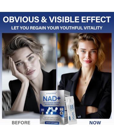 DQQI NMNH+ Liquid Supplement 30 Packets Premium Nicotinamide Riboside & Resveratrol with PQQ Promotes Anti-Aging Metabolism Support Focus & Energy Boost - Buy Online on GoSupps.com