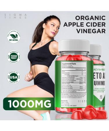 ACV for Health Keto Gummies - Advanced Weight Loss Formula for Belly Fat - 60 Gummies - Buy Online on GoSupps.com