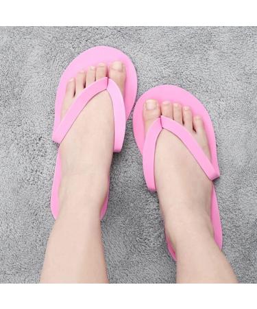 Zerodeko 24 Pairs Disposable Slippers Spa Slippers Foam Shower Slippers Anti-slip Beauty Salon Slippers Disposable Flip-flops Disposable Foam Slippers Pedicure Sandals Eva Travel - Buy Online on GoSupps.com
