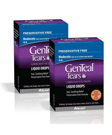 GenTeal Moderate Dry Eye Relief Lubricant Eye Drops - .5 fl oz