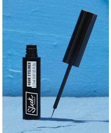 Sleek MakeUp 48HR Liquid Eyeliner - Long-Lasting Black Eyeliner for All-Day Wear | 2 ml - International Shipping Available - Buy Online on GoSupps.com